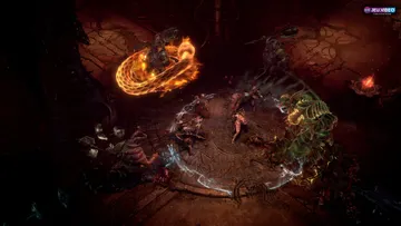 Spiritborn de Diablo IV Vessel of Hatred dans la jungle de Nahantu pour illustrer un build Gorilla de progression