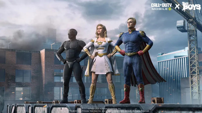 COD Mobile saison 5 montre Homelander Starlight et Black Noir dans le crossover The Boys