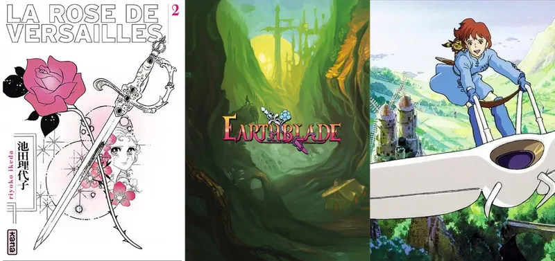 Triptyque Earthblade, Nausicaa et la Rose de Versailles