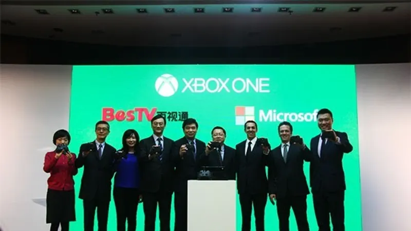 Xbox One sera en vente en chine en septembre prochain