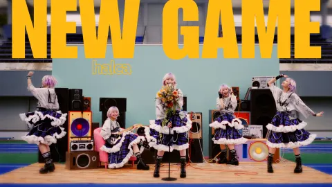 Young Ladies Don't Play Fighting Games sur Crunchyroll, visuel musical de halca