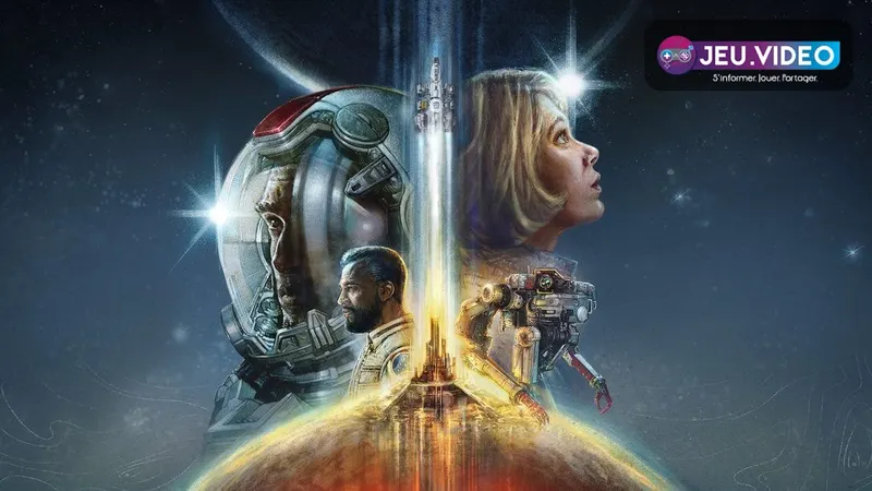 Starfield New Game Plus : visuel officiel du RPG Bethesda sur PS5