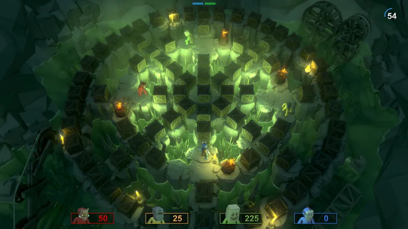 Pummel Party, schermata pubblicata nella galleria Steam del gioco