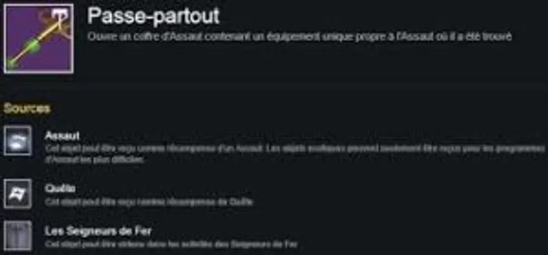 destiny les seigneurs de fer