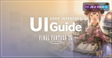 Personnage de Final Fantasy XIV Dawntrail utilisé pour illustrer les réglages Steam Deck FPS, batterie et interface