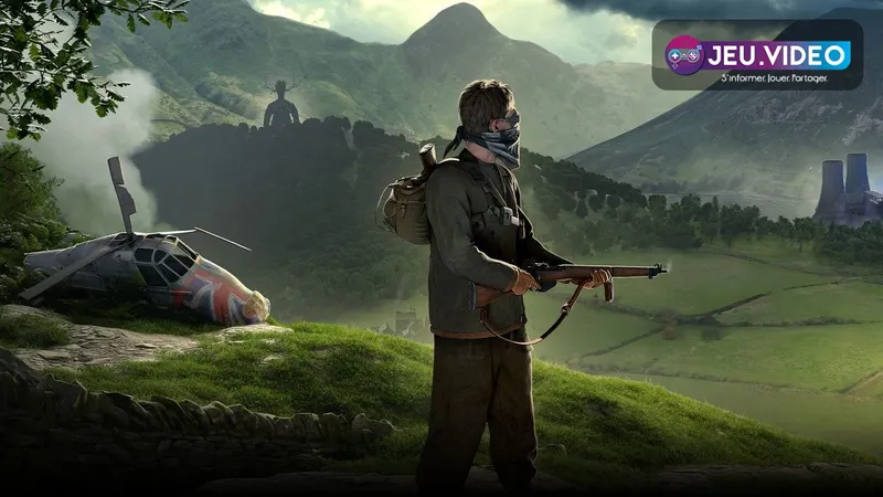 Atomfall série TV avec paysage officiel du jeu Rebellion