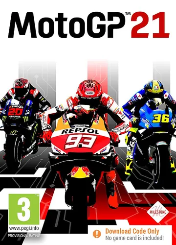 Moto GP 21 — jaquette du jeu