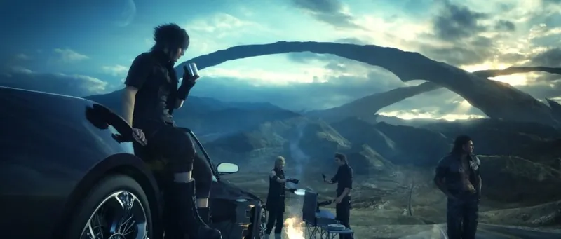 Screenshot de Final Fantasy XV.