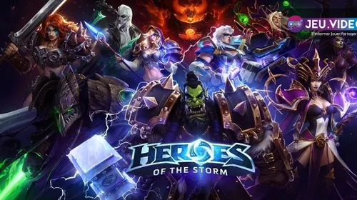 Heroes of the Storm patch montrant les héros du Nexus prêts au combat