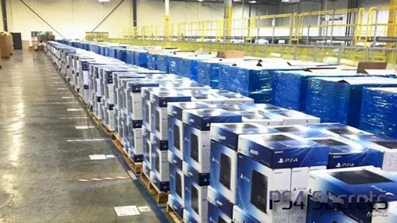 Vol d'un camion de PS4 en France