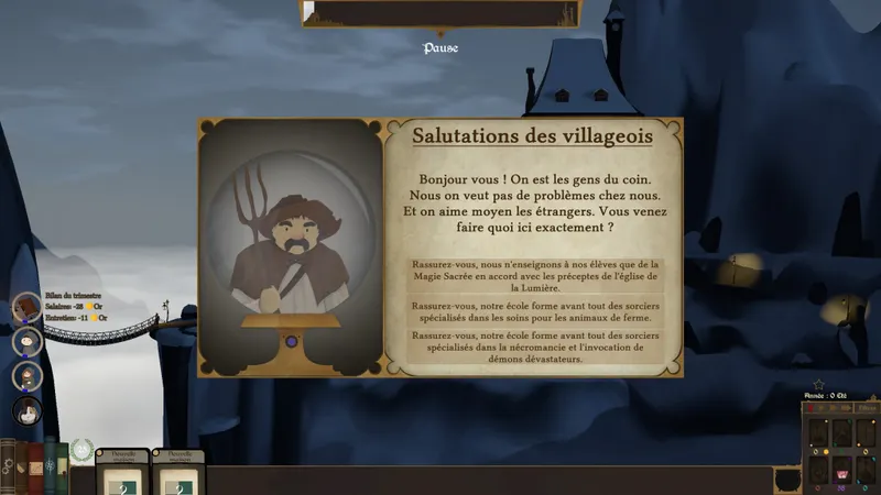 Un dialogue avec un paysan voisin