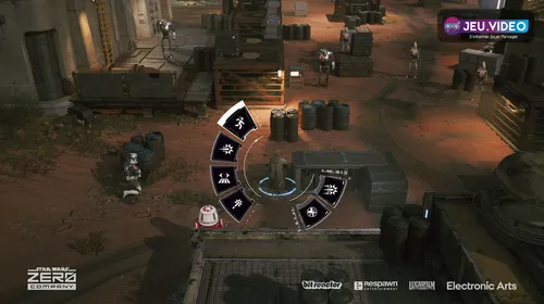 Star Wars Zero Company gameplay tactique avec escouade en mission Clone Wars