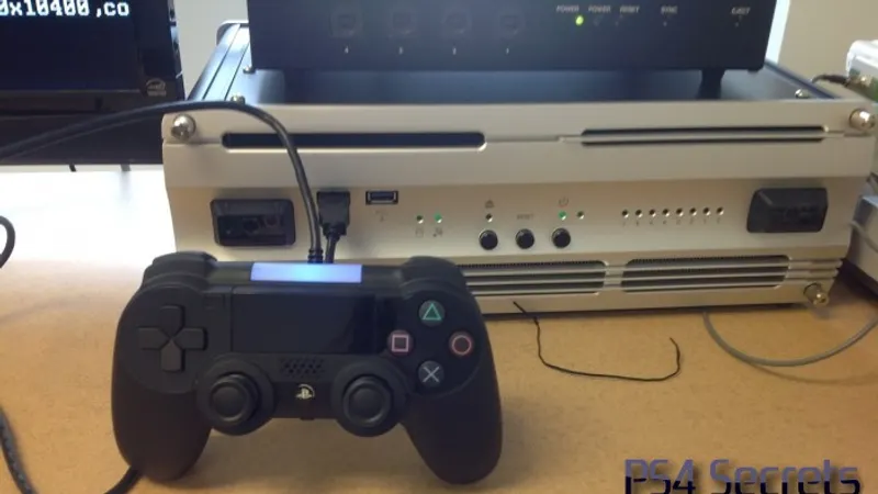 Rappelez vous du prototype de la Dualshock 4 en 2013