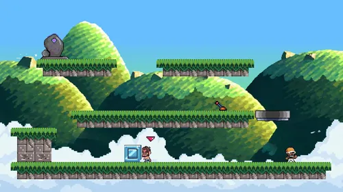Seleto's in Puzzle Land avis : visuel officiel d'une aventure puzzle en plateforme 2D