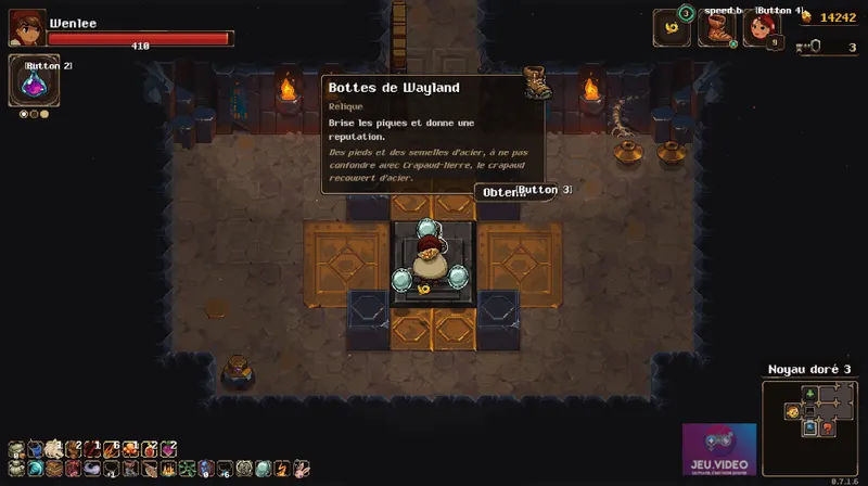 Undermine - salle d'objet