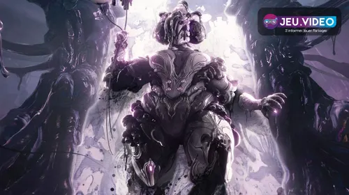 Warframe montrant un personnage au centre de l’action pour illustrer un jeu coop gratuit orienté PvE