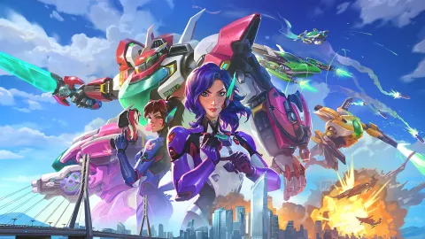 Visuel officiel de D.Mon pour l’annonce Overwatch Season 4 sur Xbox Wire