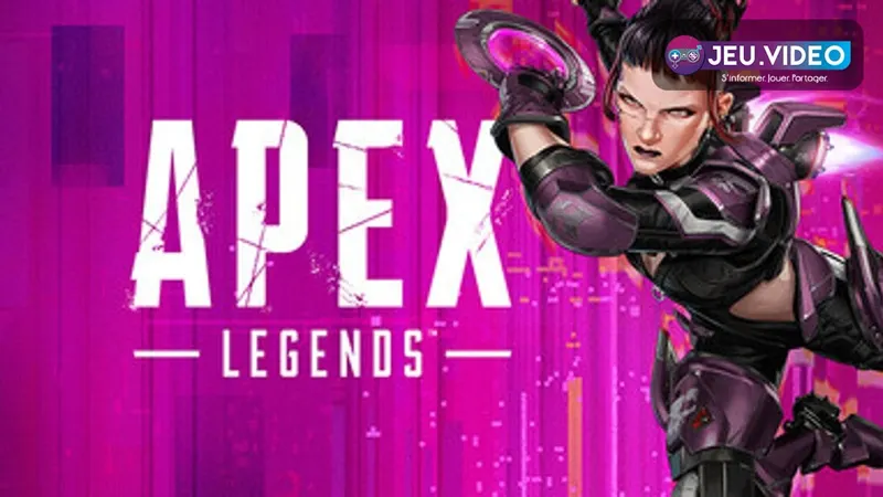 Visuel officiel Apex Legends Overclocked montrant Axle en action pour introduire un guide débutant sur les légendes, armes et ranked