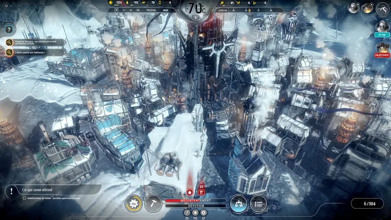 Frostpunk - Exemple de ville