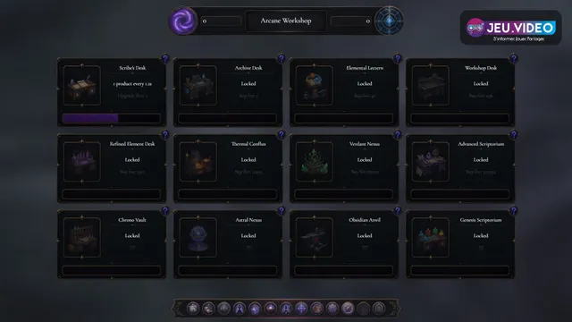 Bannière officielle Steam de The Infinite Grimoire