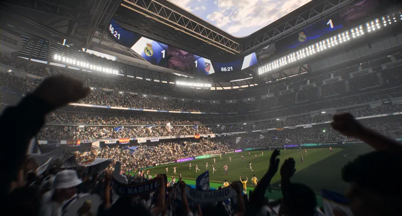 Capture officielle de EA Sports FC 26 montrant le contexte de gameplay pour l'étape 3 du guide joueur