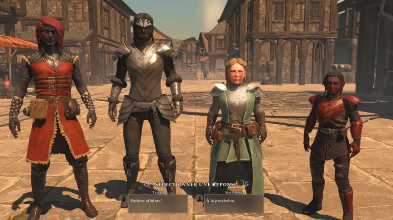 Solasta choix dialogue, ferrailleur