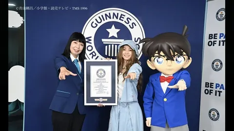 Mai Kuraki record Guinness lors de l’annonce liée à Detective Conan