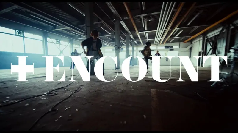 Visuel officiel de clip +ENCOUNT FLOW utilise comme contexte de gameplay pour la section 1 de l'article