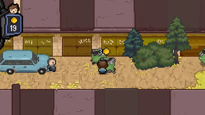 Midnight Souls montrant un environnement sombre du RPG 2D prévu sur Steam
