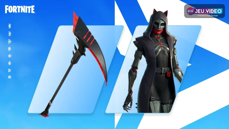 Personnage Fortnite officiel illustrant un inventaire équilibré pour le classé.