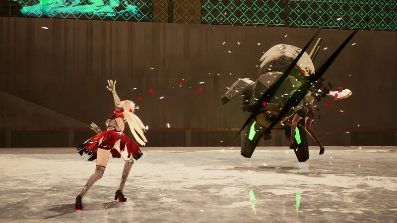 Mahou Arms : exploration et dialogue dans une base futuriste