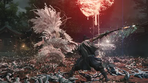 Onimusha Way of the Sword, scène officielle de jeu en paysage