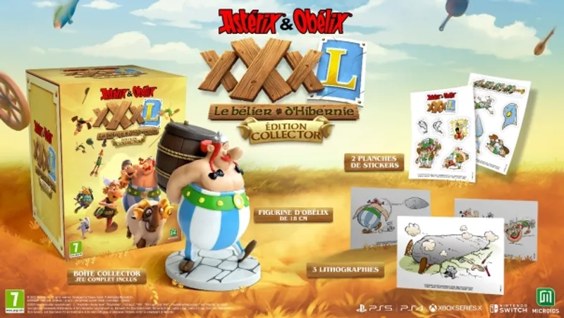 Astérix & Obélix XXXL - Le Bélier d'Hibernie édition limitée Microids OSome Studio