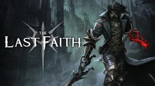 Artwork officiel de The Last Faith avec Eryk devant une cité gothique, utilisé comme couverture du guide débutant
