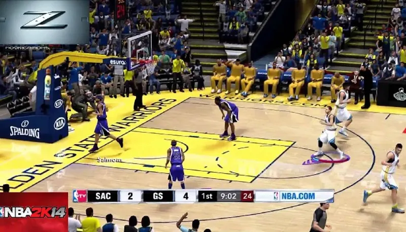 NBA 2k14 et NBA live 2014