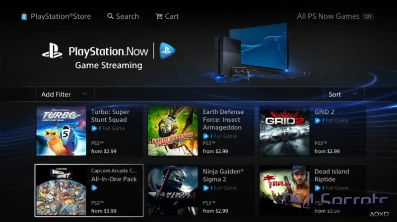 Playstation Now le streaming de jeux sur Playstation 4