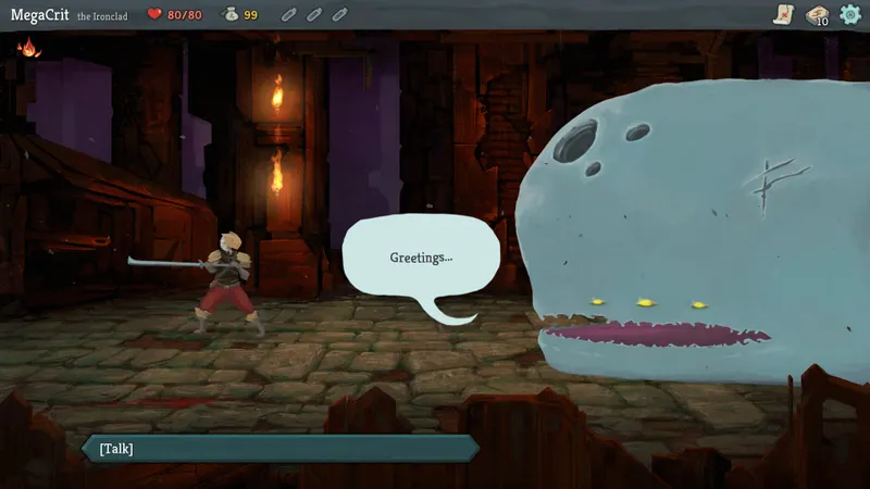 Capture officielle de Slay the Spire montrant le contexte de gameplay pour l'étape 3 du guide joueur