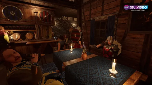 Tavern Legends, visuel officiel du jeu de gestion de taverne médiévale