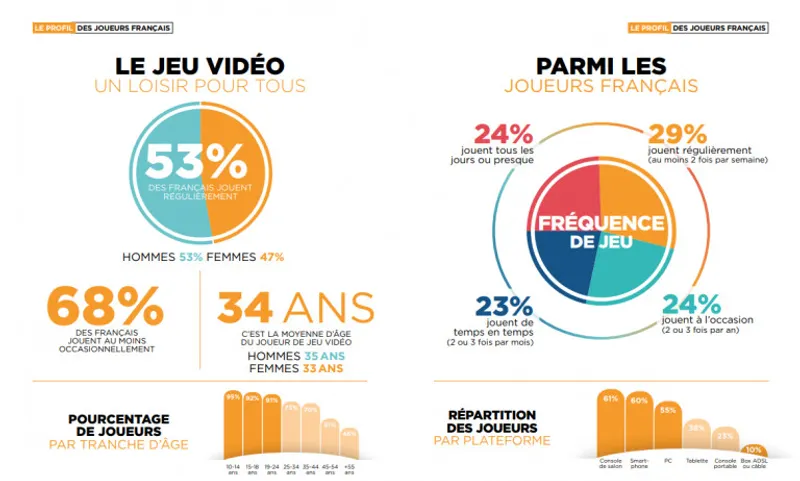 Dossier sur l'utilisation du jeu vidéo dans la formation adulte - Profil du joueur