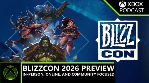 BlizzCon 2026 et l’Official Xbox Podcast sur le visuel de l’émission