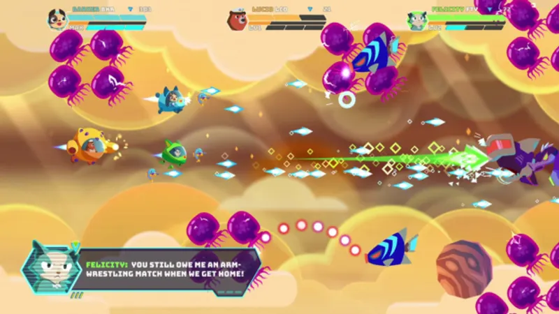 Une partie classique à quatre dans B.ARK