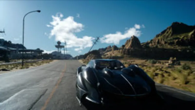 final fantasy xv car