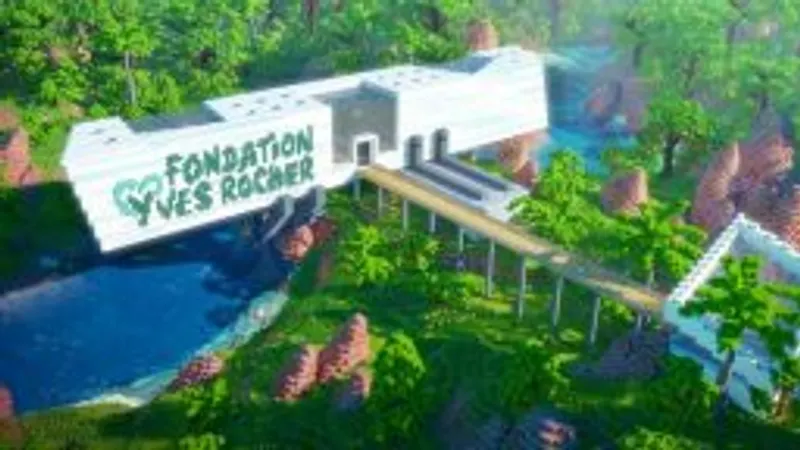 #PLANTFORLIFE - Yves rocher à mi-chemin de son objectif de reforestation par le biais de Minecraft