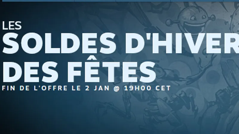 Les soldes Steam d'hiver des fêtes arrivent !