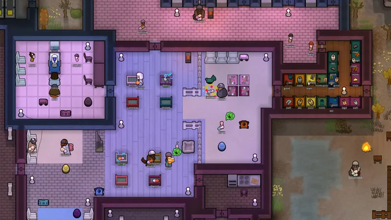 Capture officielle de RimWorld - Biotech montrant le contexte de gameplay pour l'étape 1 du guide joueur