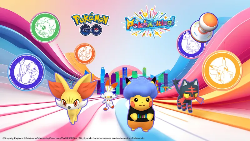 PokéXciting! à Singapour, visuel de l’annonce Pokémon GO pour Changi Airport et Jewel