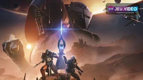 Escouade de Destiny 2 utilisée comme couverture pour un guide coop sur les rôles armes et réglages