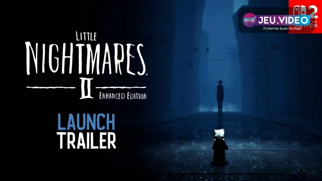 Mono et Six dans le visuel Switch 2 de Little Nightmares II Enhanced Edition