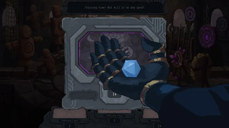 Lootbound : visuel officiel de gameplay illustrant les informations joueur de la section 4