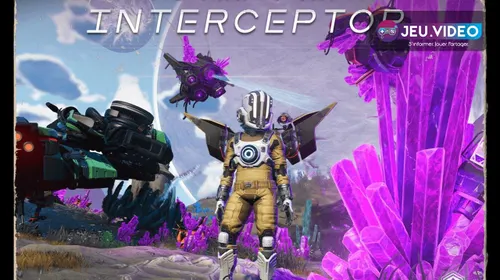Vaisseau Sentinelle écrasé sur une planète corrompue de No Man’s Sky pour récupérer un Interceptor